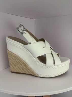 Michael Kors Nora White Wedge